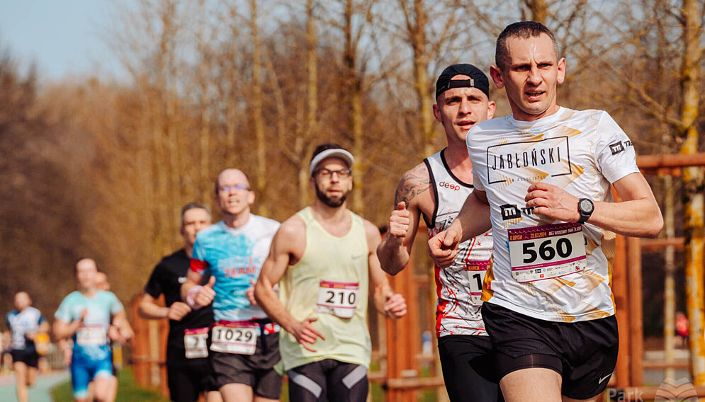 Bieg wiosenny w parku slaskim 2025