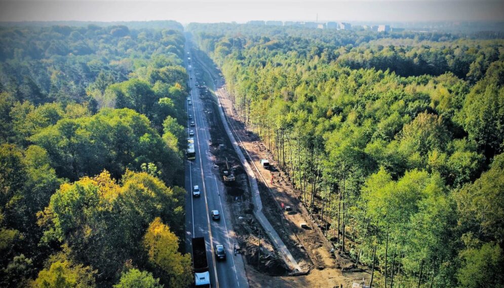 Budowa trasy rowerowej gliwice