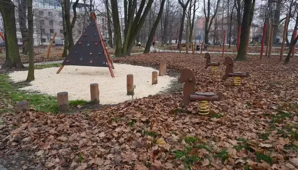 Przebudowa Parku Staromiejskiego w Żorach