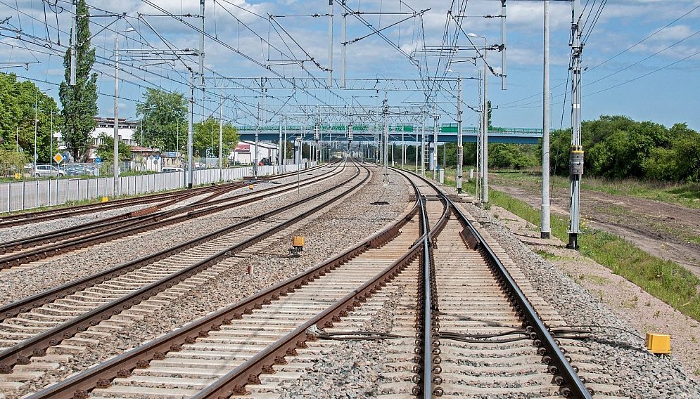 Csm Widok na tory kolejowe Zdjecie Wlodzimierz Wloch ab58c4bd34