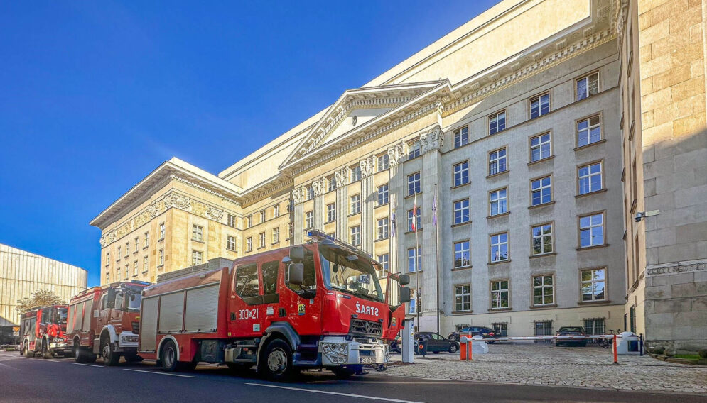 Cwiczenia strazakow w suw 1