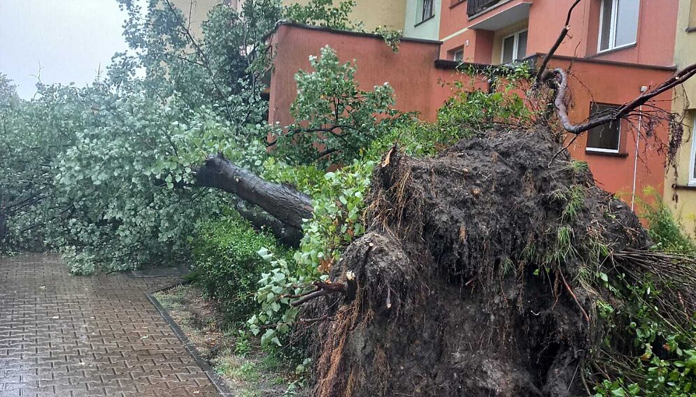 Dabrowa gornicza zalanie