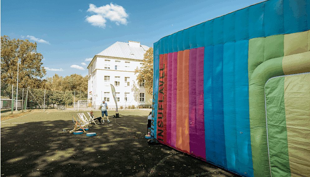 Dmuchane kino w parku slaskim 1