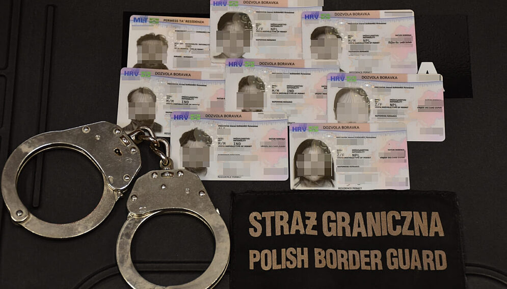 Działania slaskiej strazy granicznej