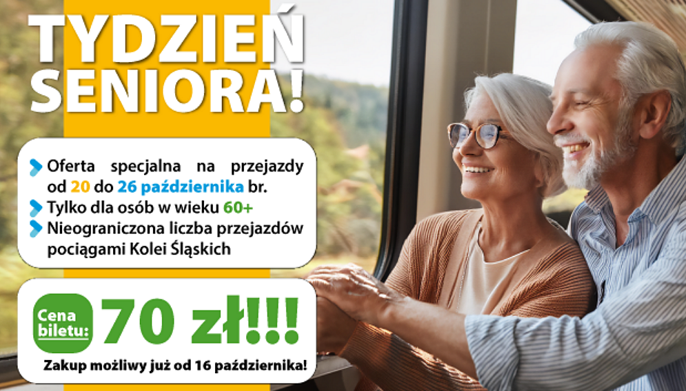 Europejski dzien seniora w kolejach slaskich