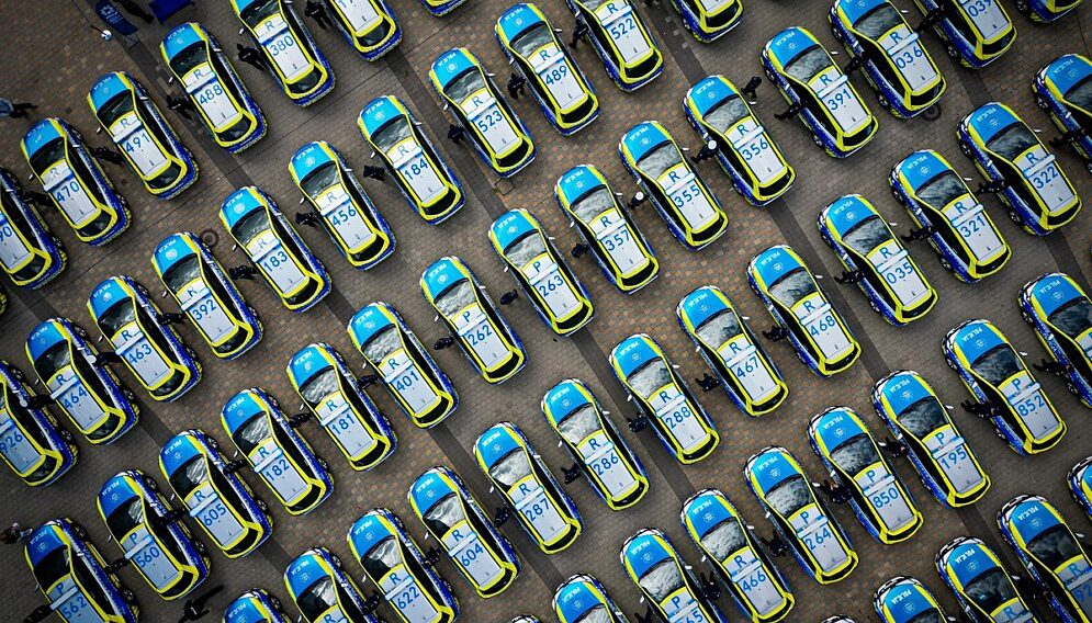 Flota slaskiej policji