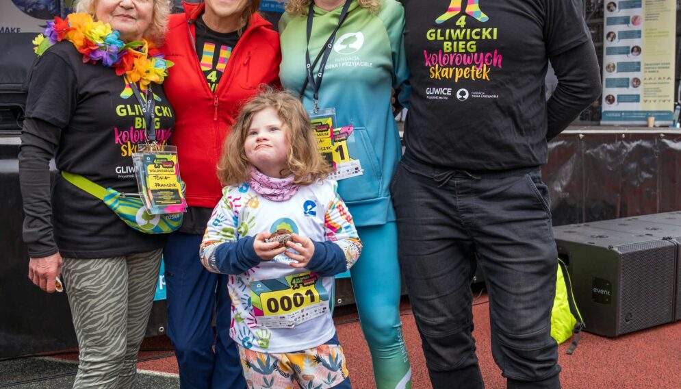 Gliwicki bieg kolorowej skarpety