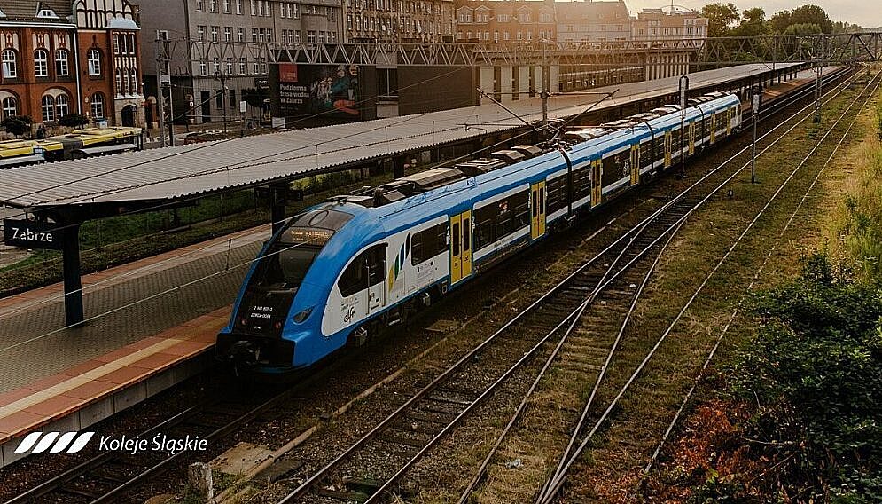 Kolej z zabrza do pyrzowic