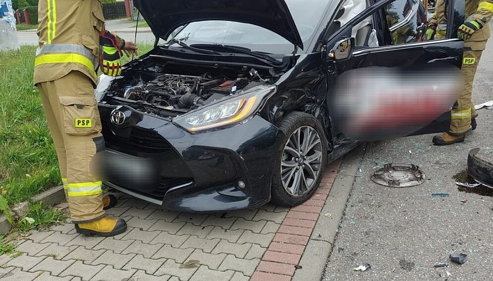 Kolizja jastrzebie zdrój