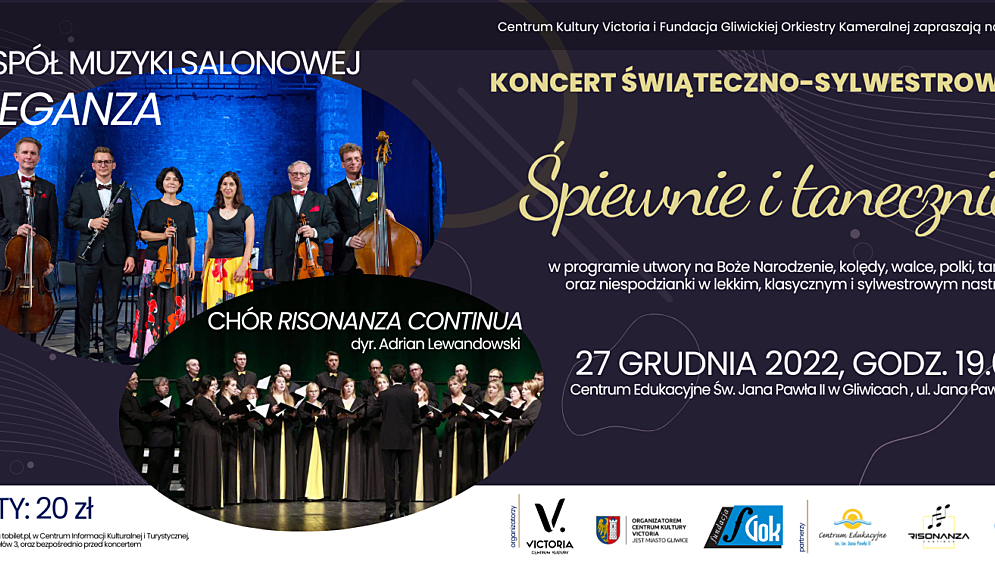Koncert świąteczno-sylwestrowy w Centrum Kultury Victoria