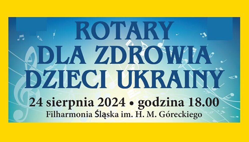 Koncert zdrowie dzieci ukrainy