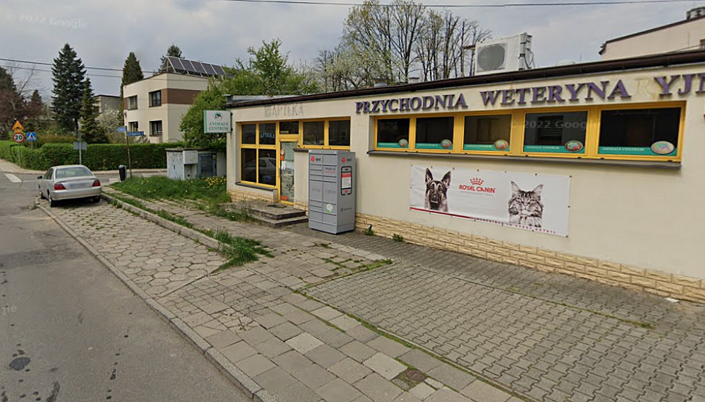 Kot w paczkomacie