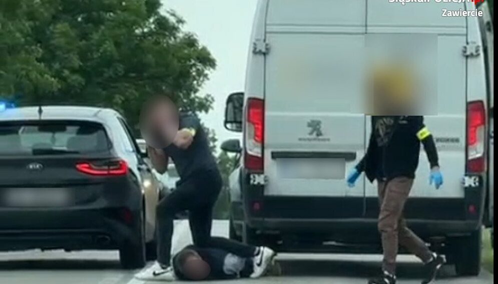 Kradziez samochodu kuriera