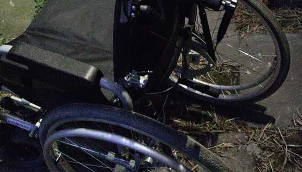 Kradziez wozka inwalidzkiego