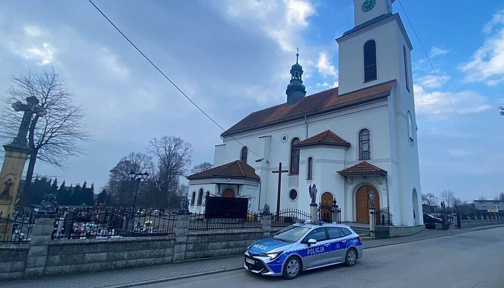 Kradzież koscielnych skarbonek