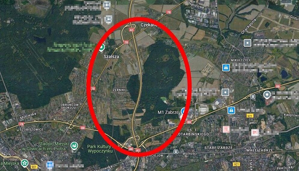 Kradzież przewodow na a1