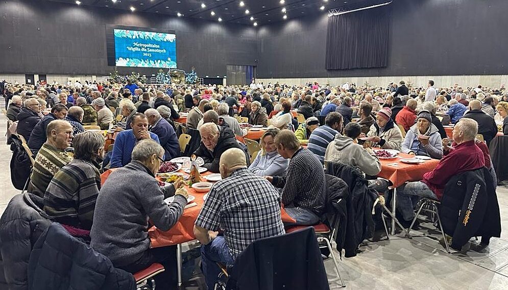 Metropolitalna wigilia dla samotnych 2024