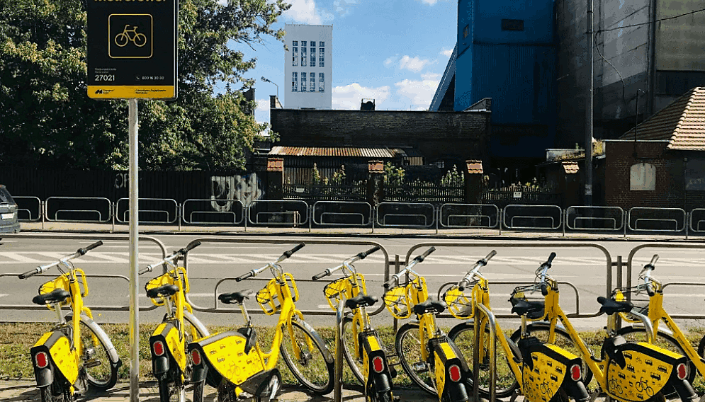 Metrorower ruda slaska stacje