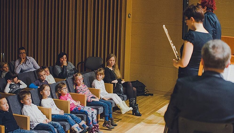 Muzyczne przedszkole w filharmonii