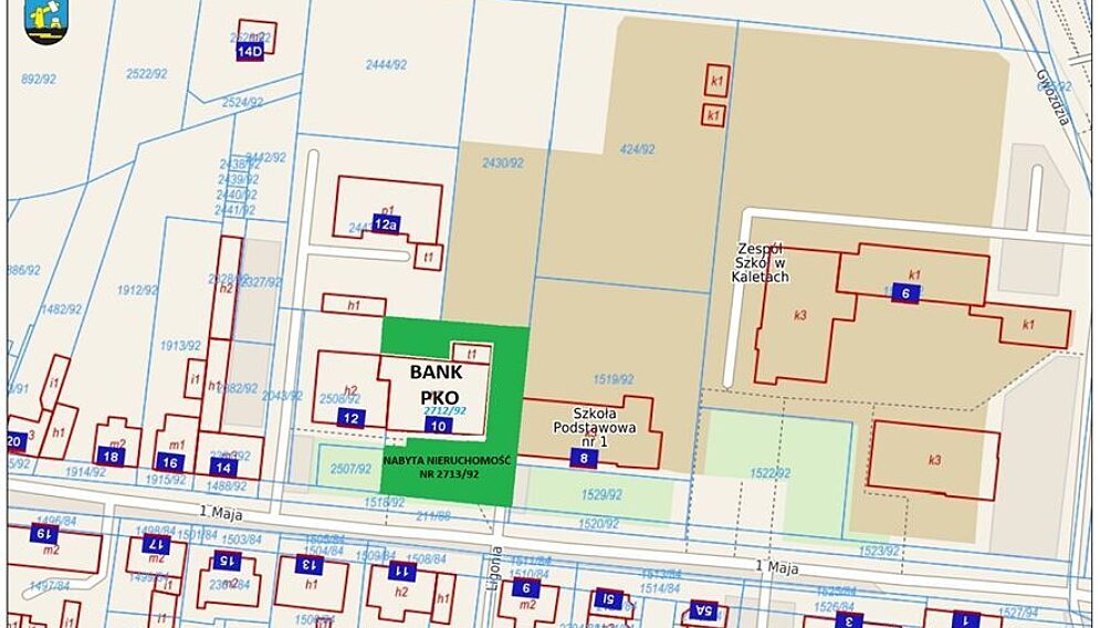 Nabyta nieruchomosc w centrum