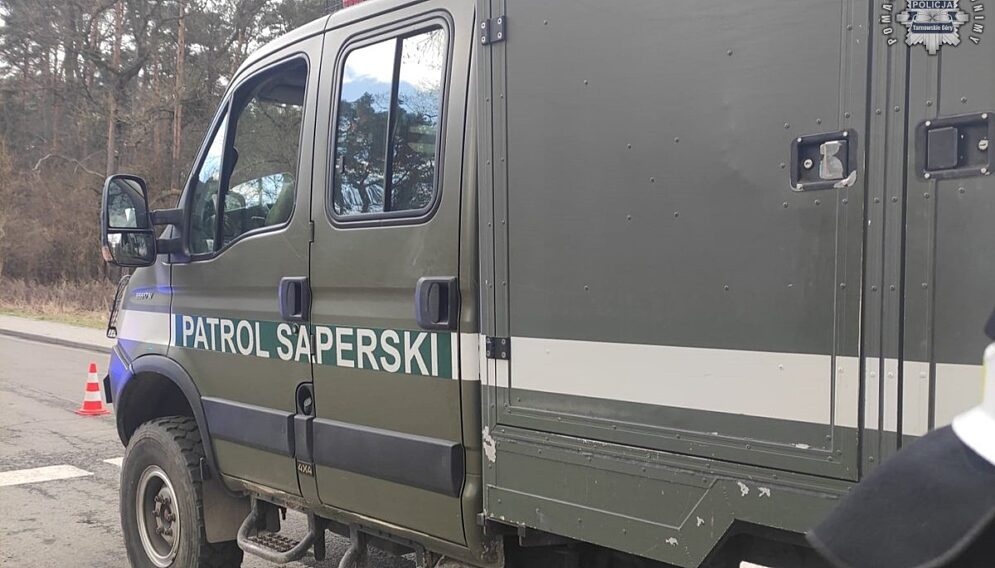 Niewybuch w krupskim młynie