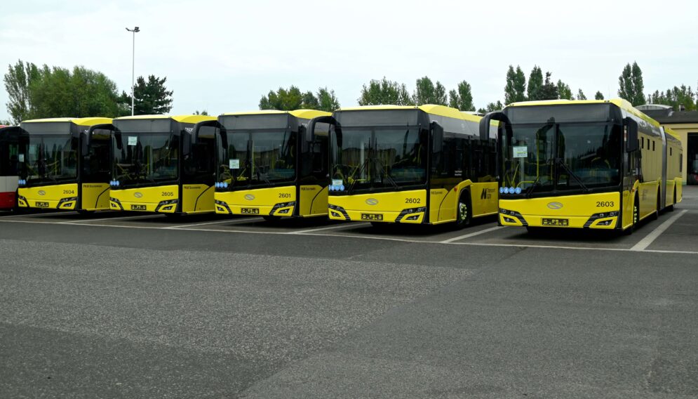 Nowe autobusy w sosnowcu