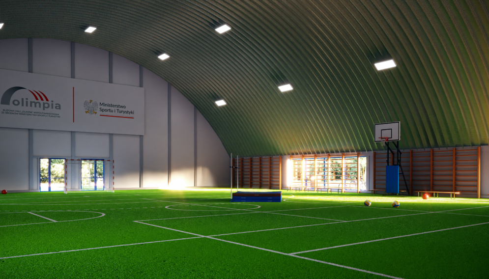 Nowe hale sportowe w sosnowcu
