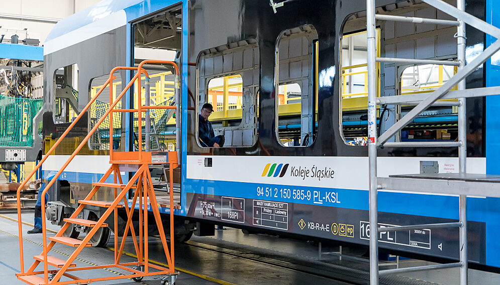 Nowe pociagi kolei slaskich