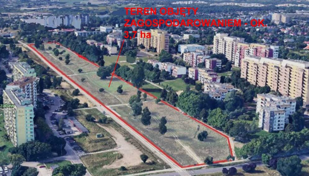 Nowy park w sosnowcu