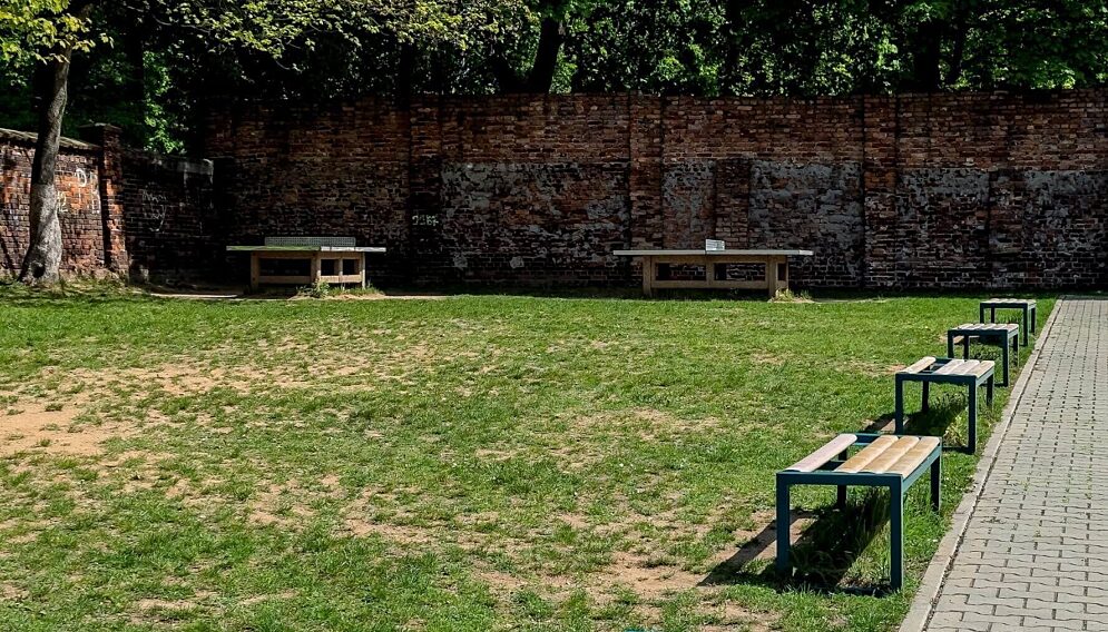 Ogrod wyciszenia w bytomskiej szkole