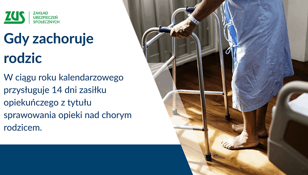 Opieka nad chorym rodzicem