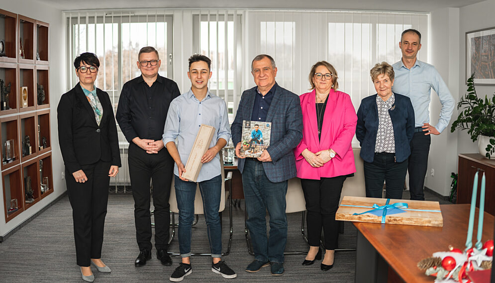 Masterchef z wizytą w tyskim urzędzie