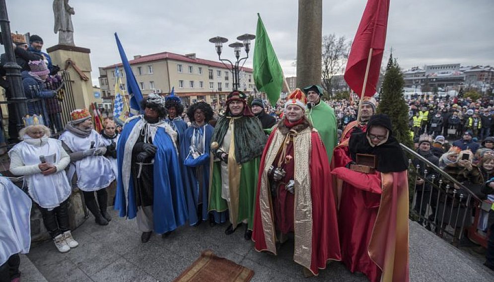 Orszak trzech kroli w tychach