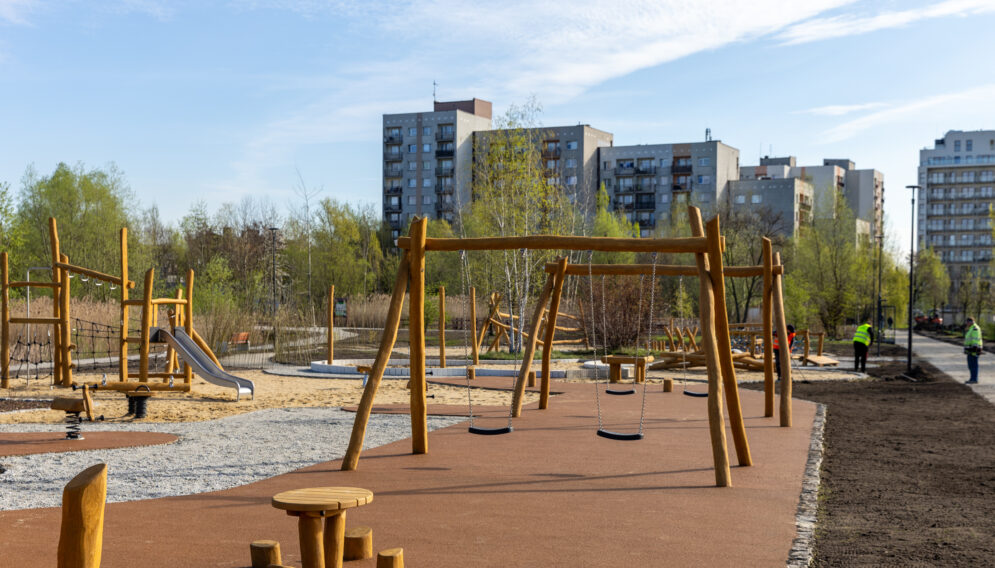 Park na pograniczu Bogucic i Dąbrówki Małej