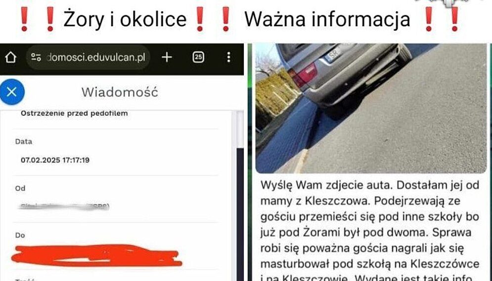 Pedofil żory