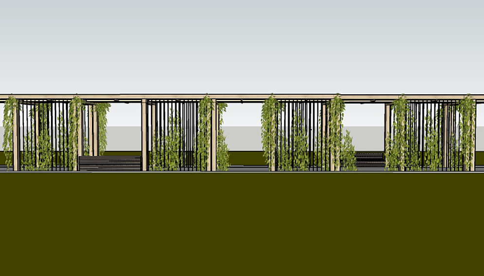 Pergola cmentarz tychy