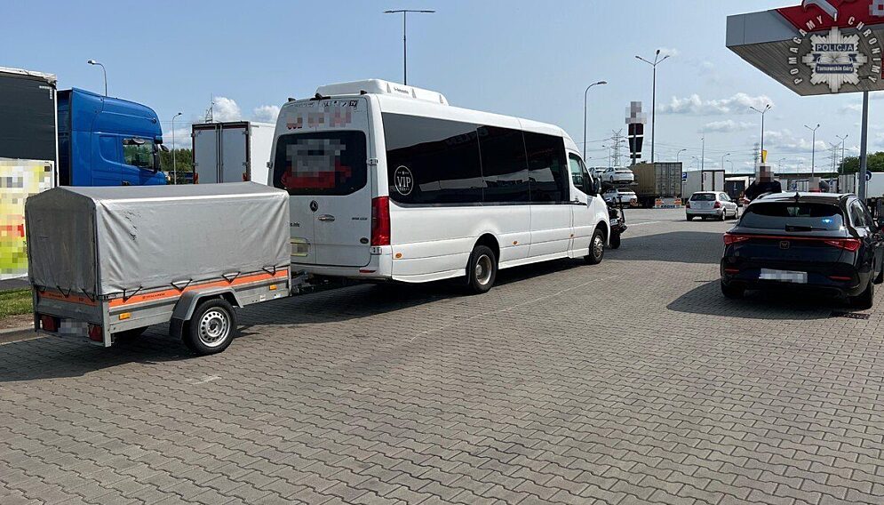 Pijany kierowca busa