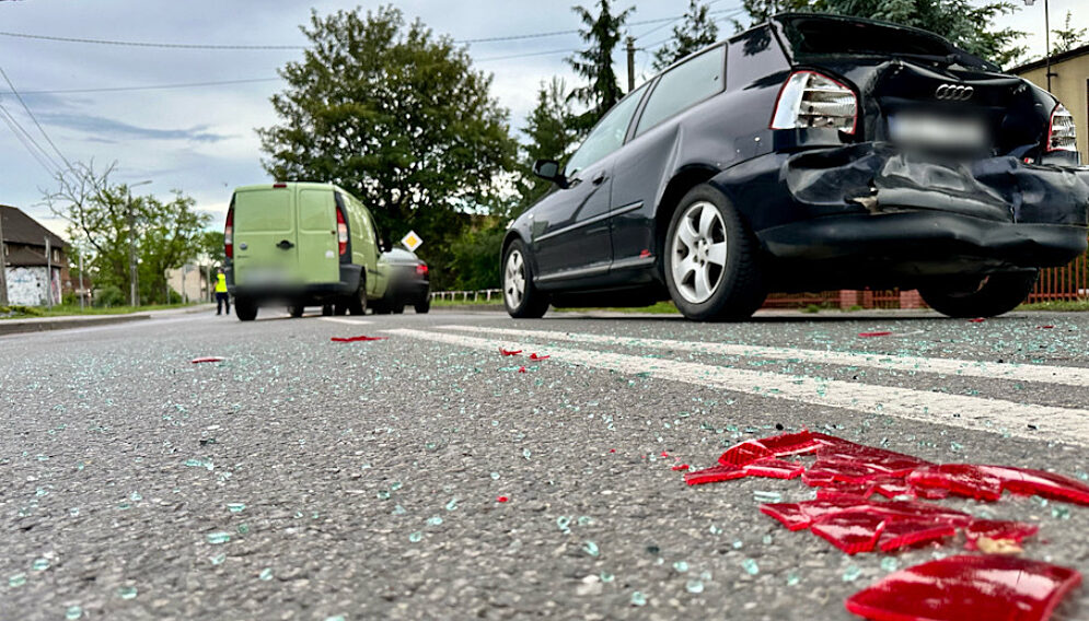 Pijany spowodowal dwie kolizje