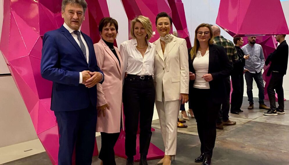 Pink boty muzeum slaskie
