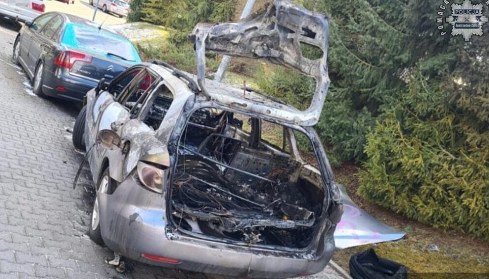 Podpalenie samochodu