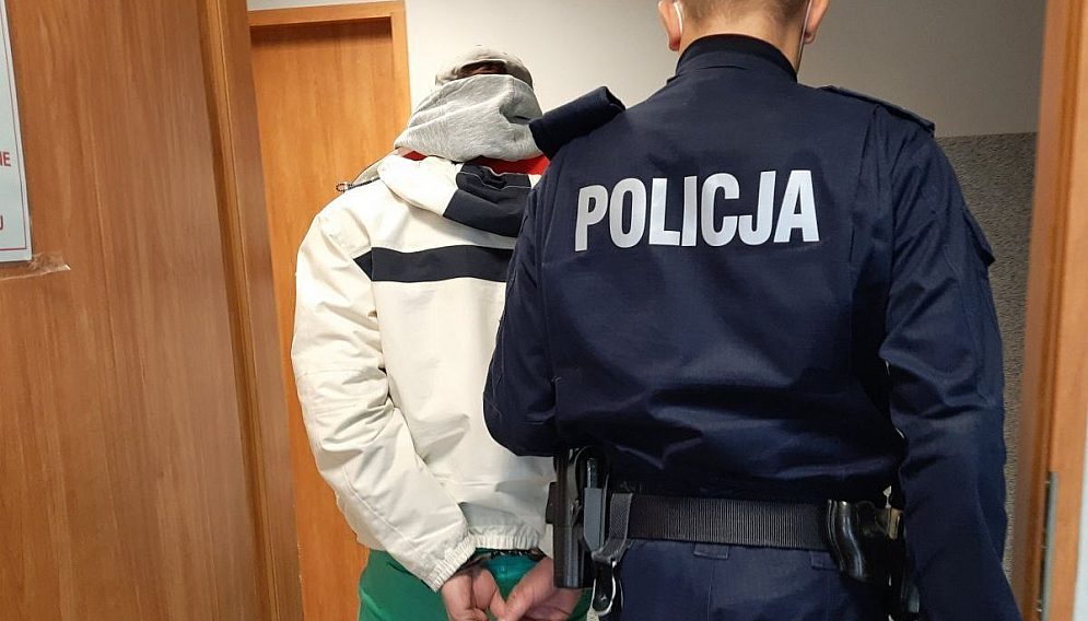 Policja myszkow zatrzymany