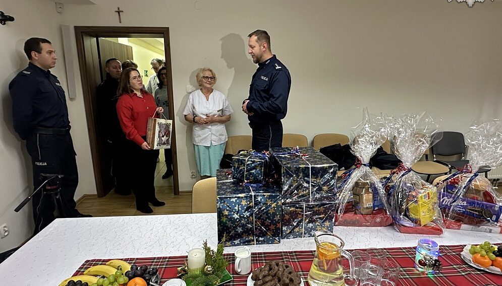 Policjanci wsparli hospicjum