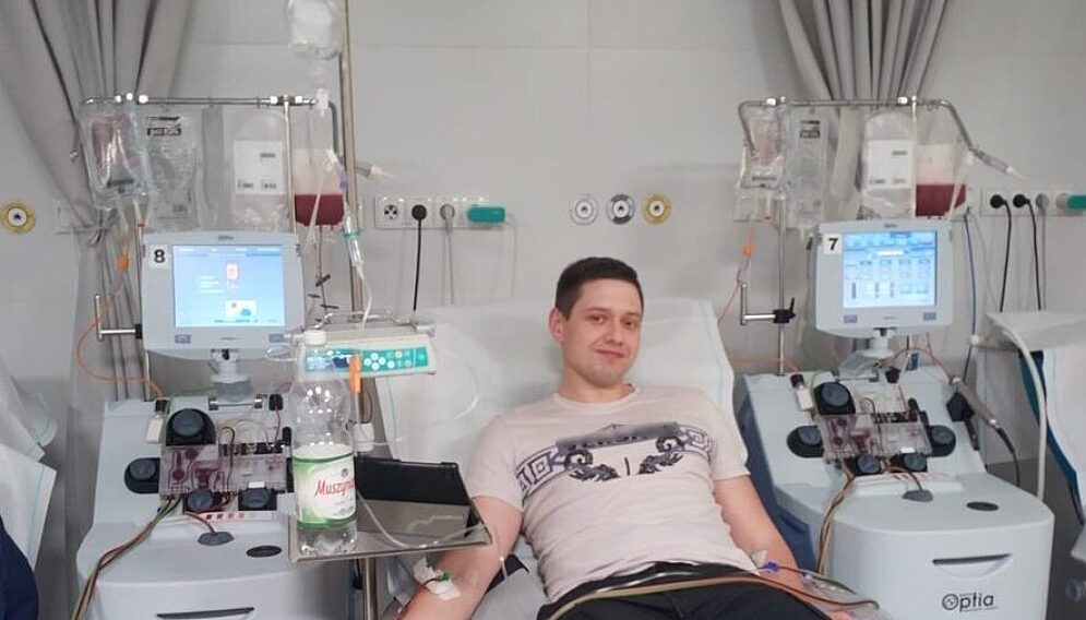 Policjant dawcą szpiku