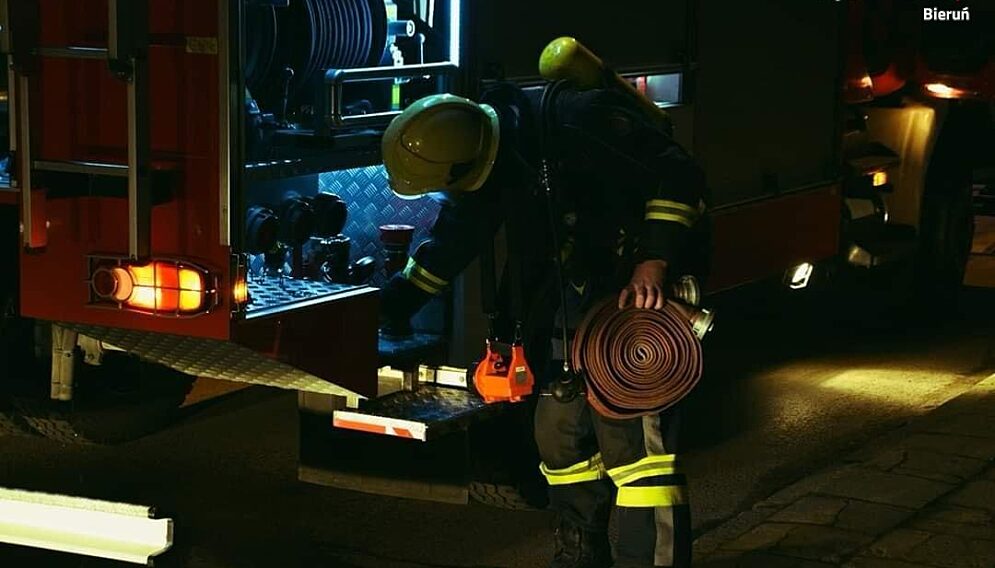 Policjant i strazak