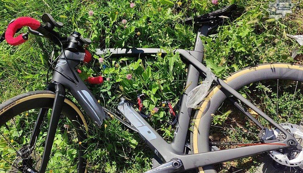 Potracenie rowerzysty myslowice