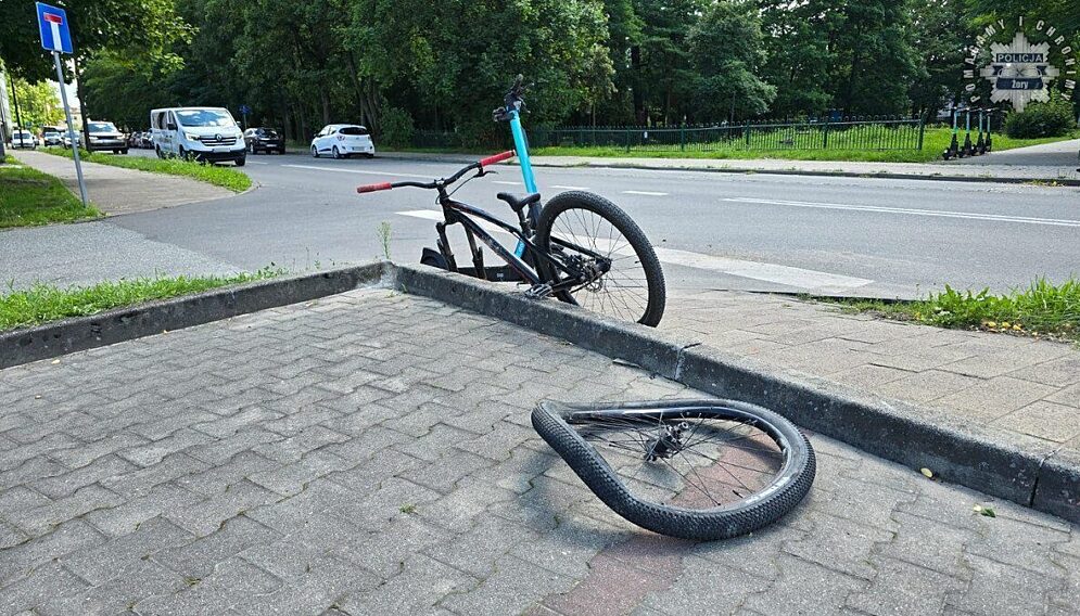 Potrącenie dziecka w żorach