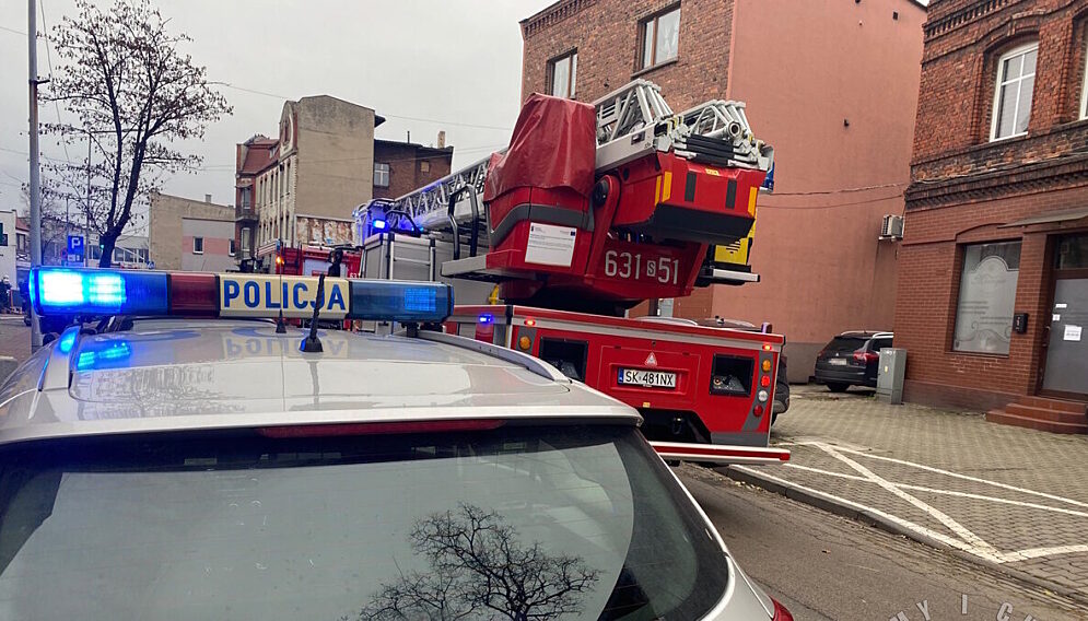 Pozar restauracji w radzionkowie