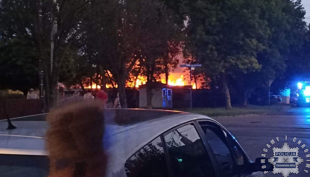 Pozar tarnowskie gory