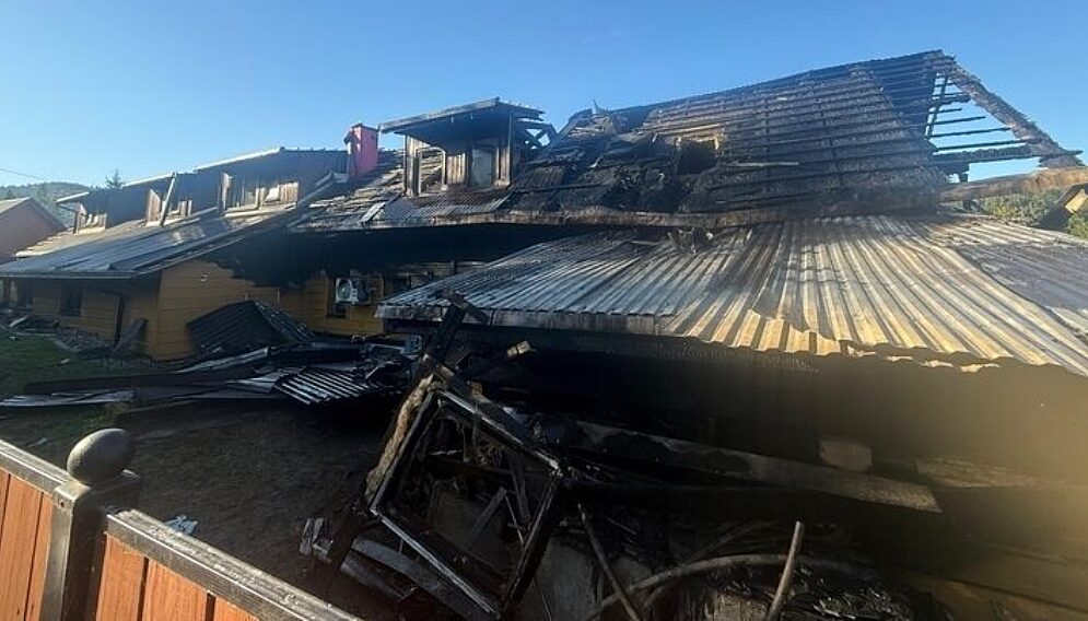 Pożar pensjonatu w wiśle