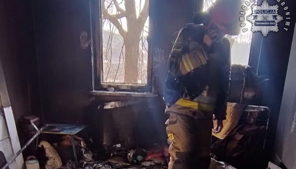 Pożar w boruszowicach